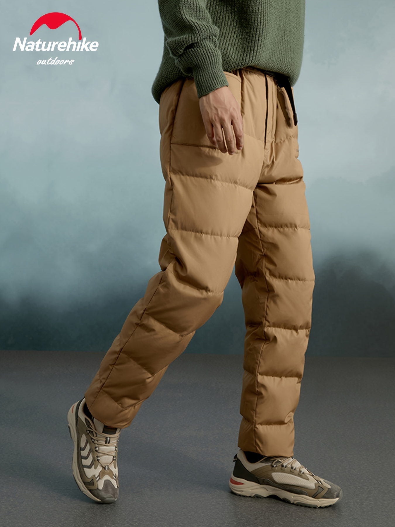 HIGHROCK Outdoor Ultralight Duck Down Pants Trousers Winter Warm Thermal  Unisex 