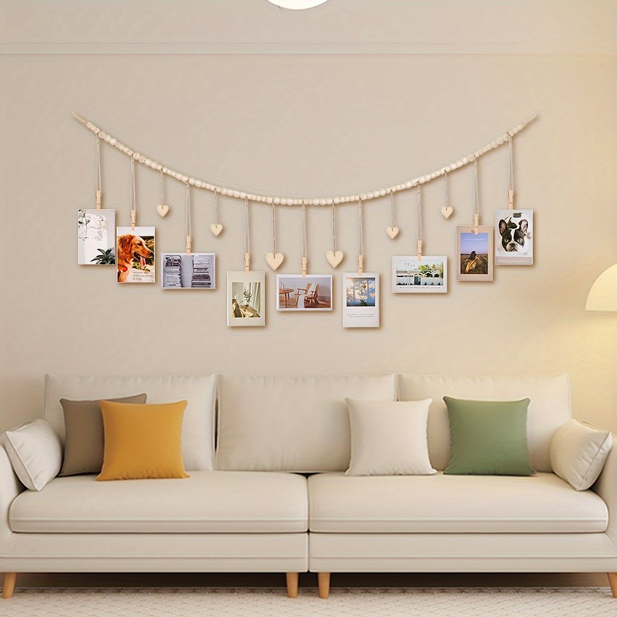 1set Creative Fishnet Wall Hanging Decoration Photo Display