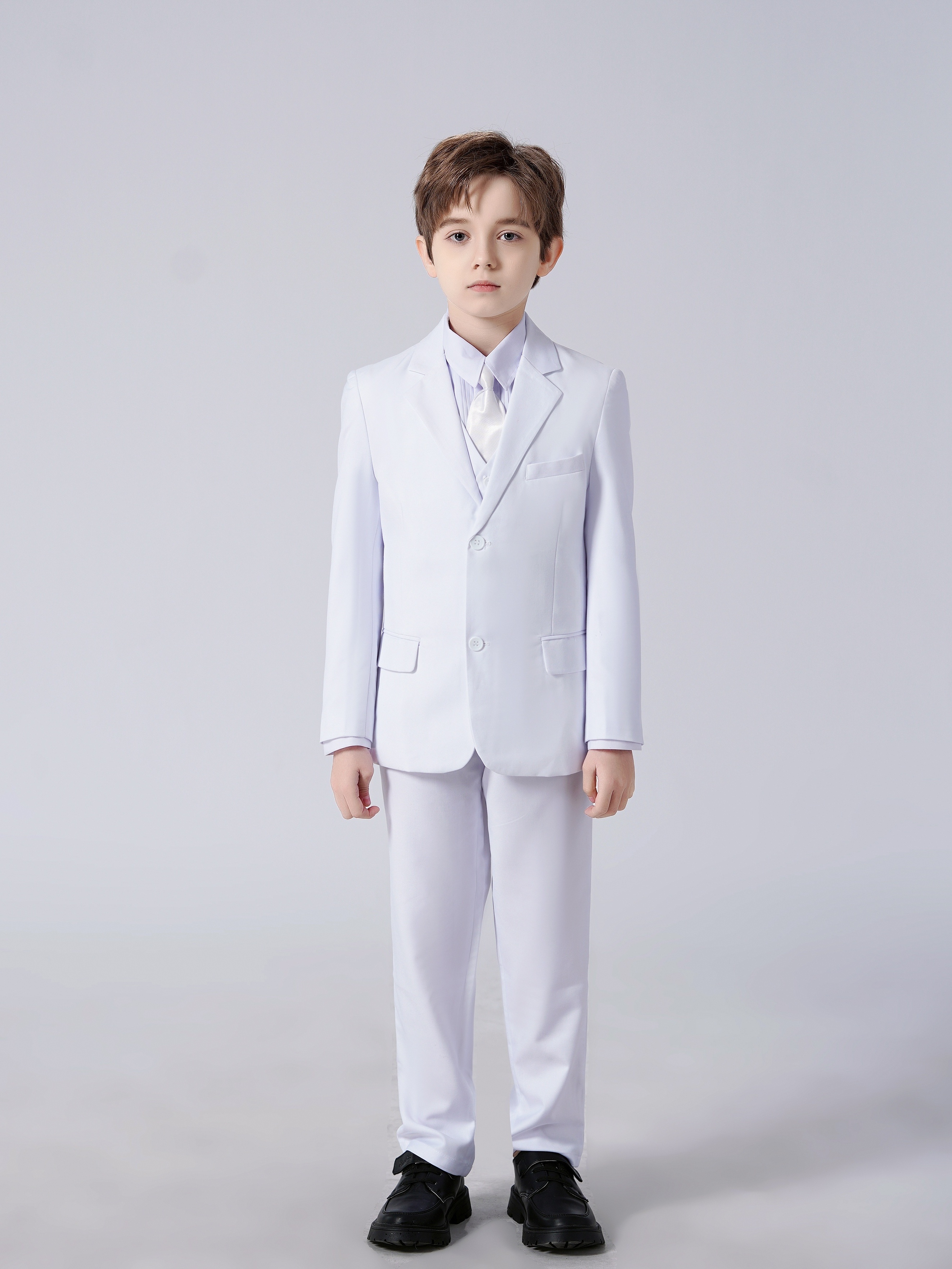 Boys white dress clearance suit