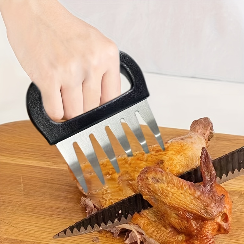 Bbq Bear Claw Meat Separator, Chicken Tearer Anti Scald Hand Food Fork,  Tear Meat Separators, Outdoor Camping Picnic, Cookware Barbecue Tool  Accessories - Temu