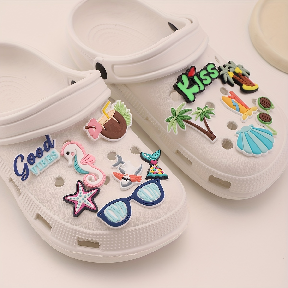 Fashion Vintage Anime Croc Charms DIY Cartoon Cute Shoe Charms for