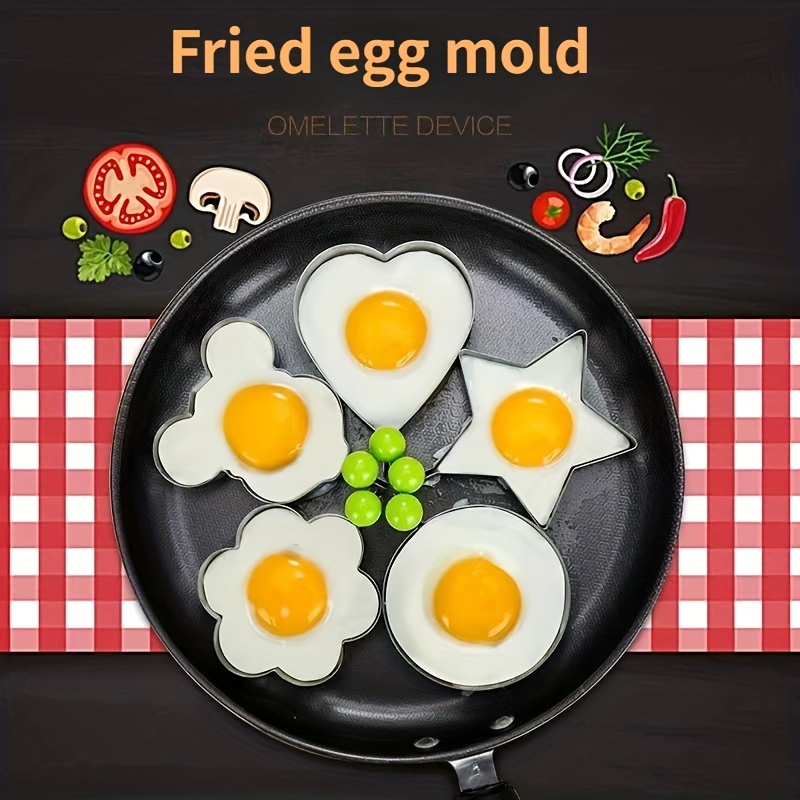  beautydaffy 2PCS Omelette Mold Personality Unique