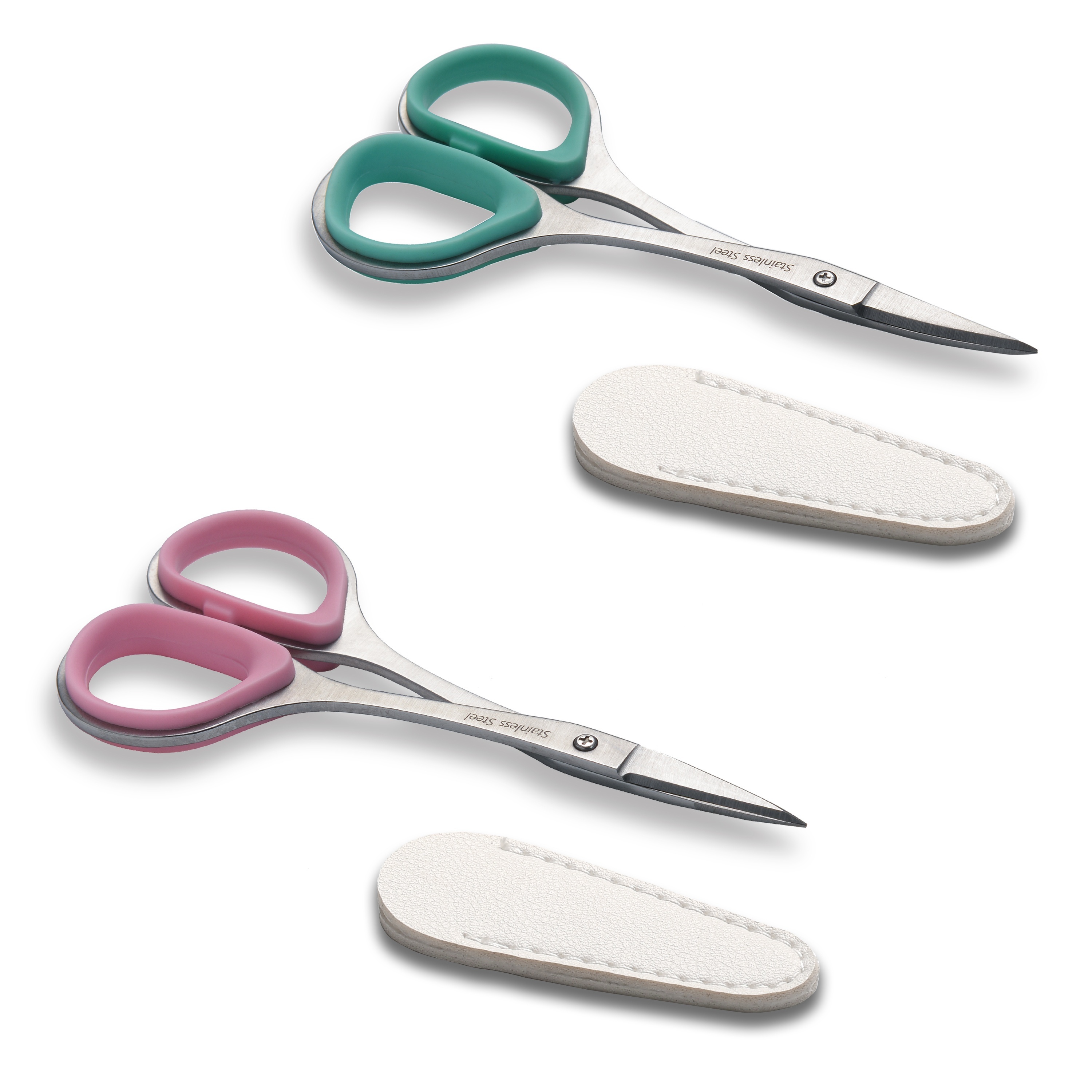Portable Mini Scissors with Cap Scissors Protective Cover Thread Head Cut  Embroidery Small Sharp Pointed Scissors for Sewing