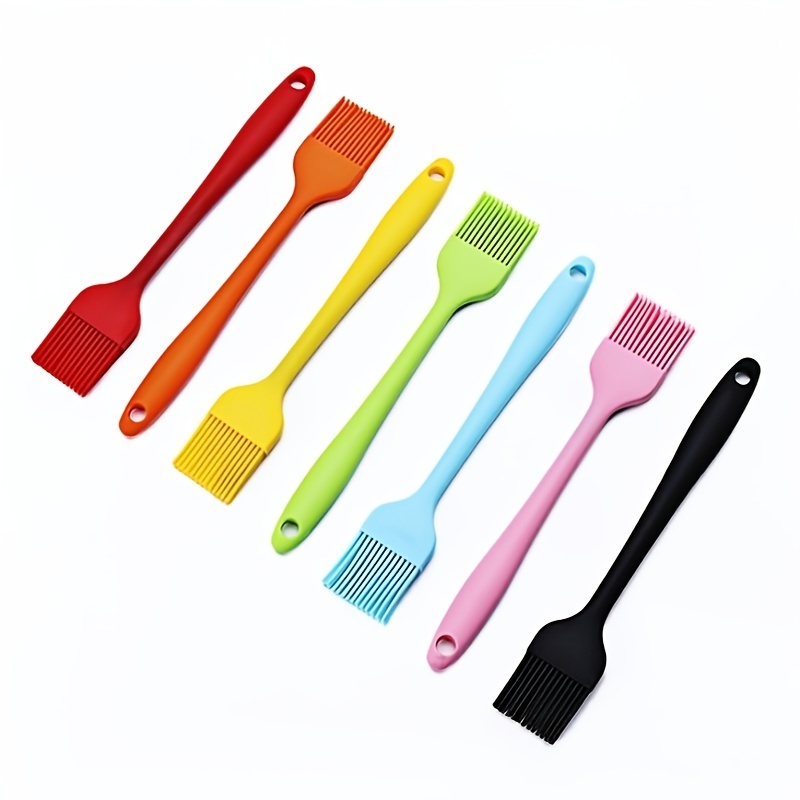 Acheter Ensemble de 2 pinceaux à badigeonner de cuisine en Silicone,  brosses à huile haute résistance, fourniture pour grillades et pâtisseries