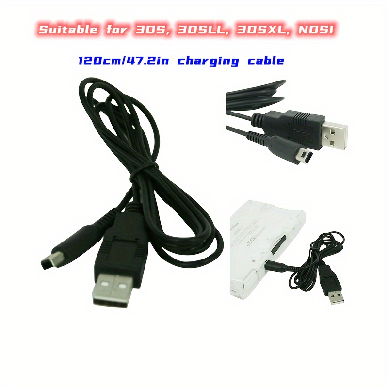 2 in1 cargador USB Cable de carga de sincronización y transferencia de  datos Cable de alimentación de línea adaptador de Cable para Sony PS Psvita  PS Vita PSV 