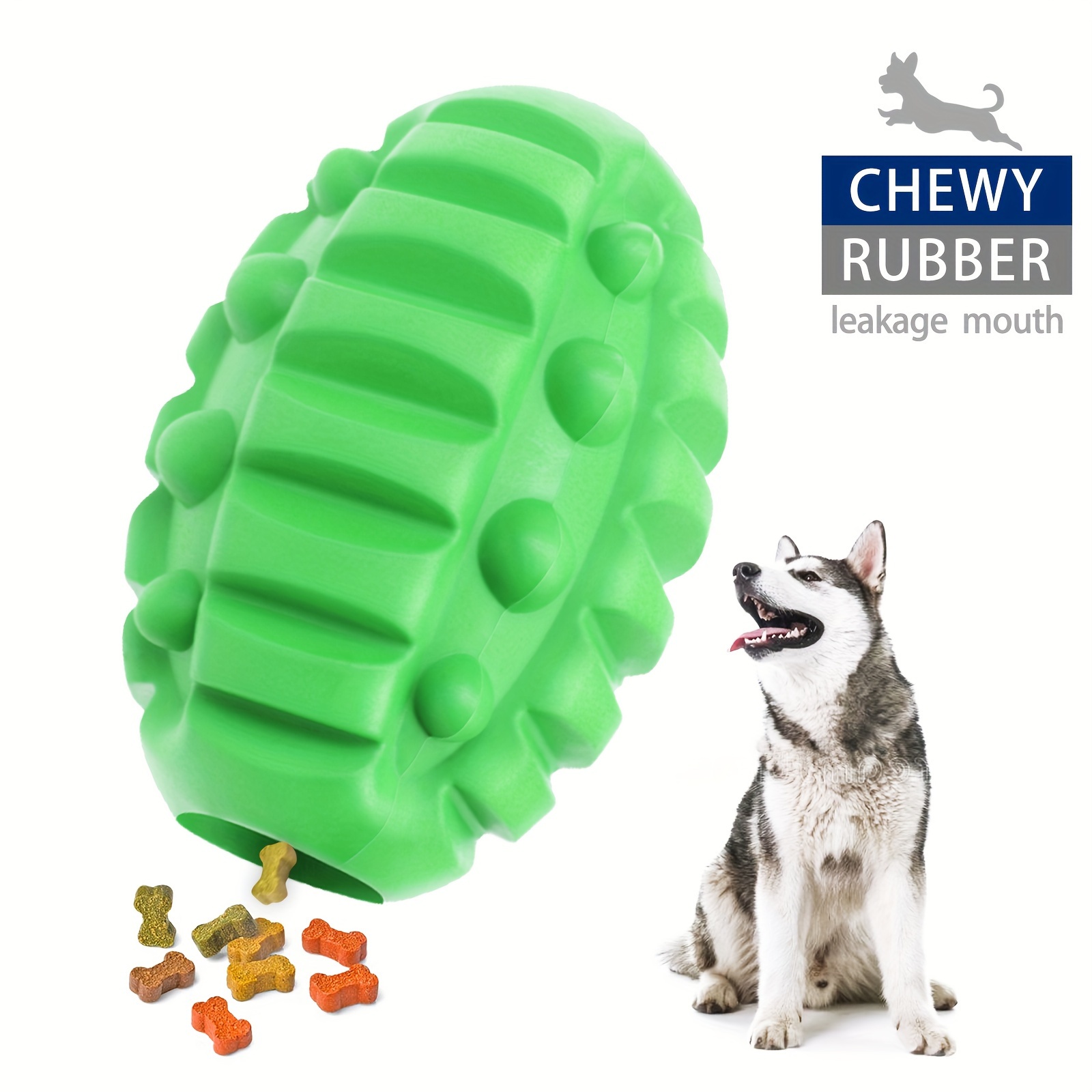 Hund Treat Ball Interaktives Chewy Spielzeug Zahnreinigung