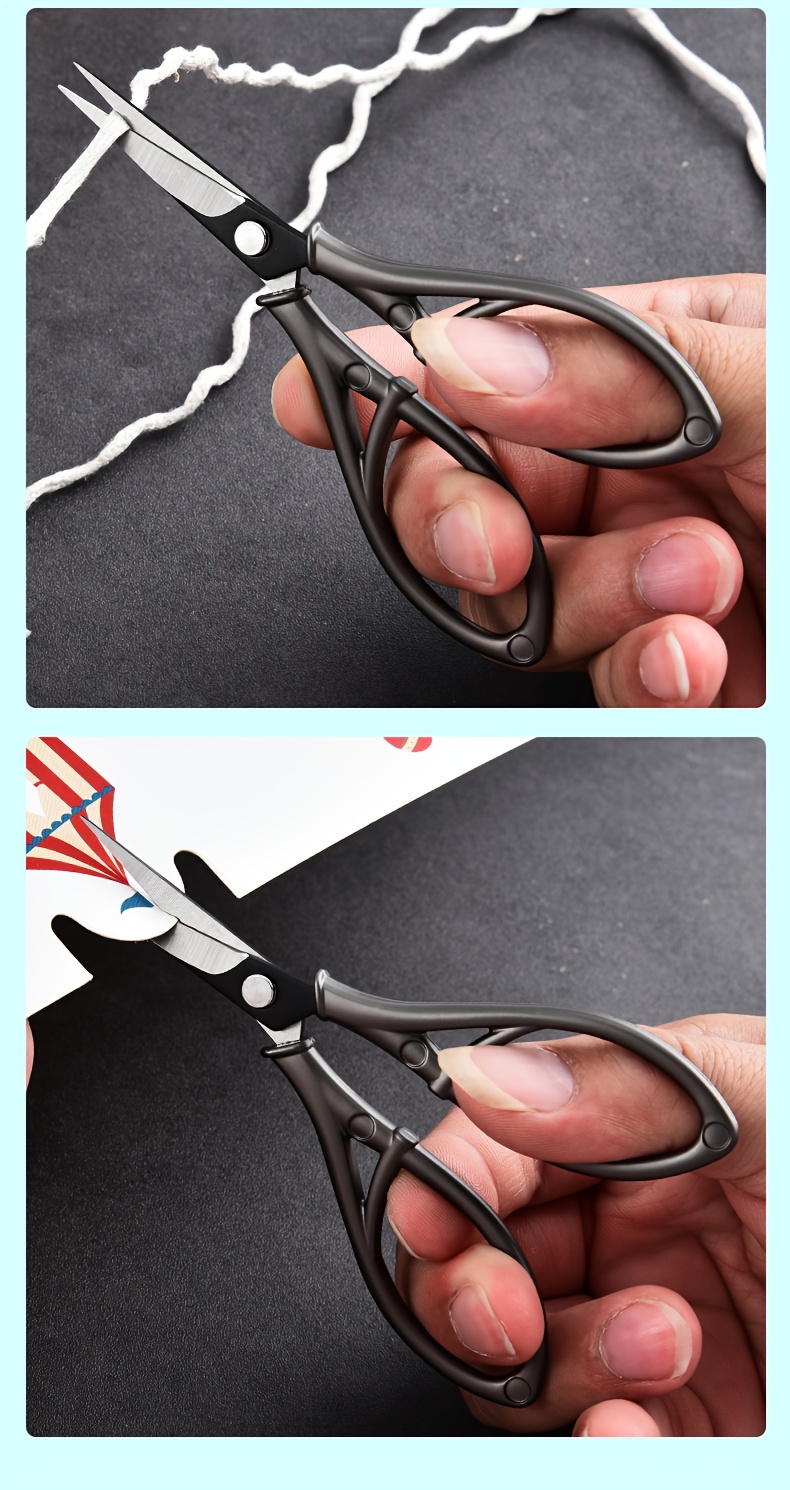 Sewing & Embroidery Scissors Small Retro Sharp-tipped Scissors For Crafts,  Handmade Diy Tools, Orchid Shaped Style, With Sheaths - Temu