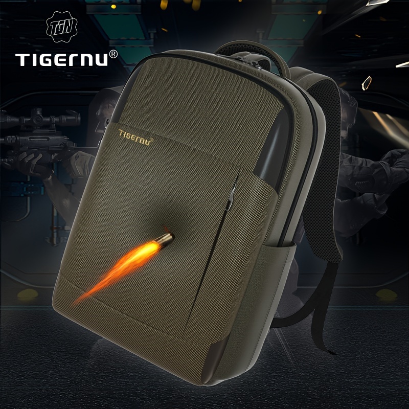 Tigernu Men's Bulletproof Shoulder Bag Level 3 Bulletproof Bag Casual Large  Capacity Travel Crossbody Bag Outdoor Sports Waterproof Messenger Bag - Temu