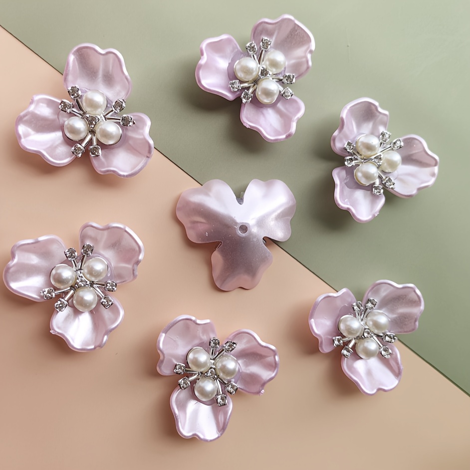 Hojas de pegatinas impresas con motivos flores para joyas resina -  Multicolore x2 - Perles & Co