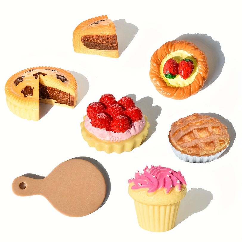 Mini Resin Food Kit #nickpainting #resin #fakefood #cake