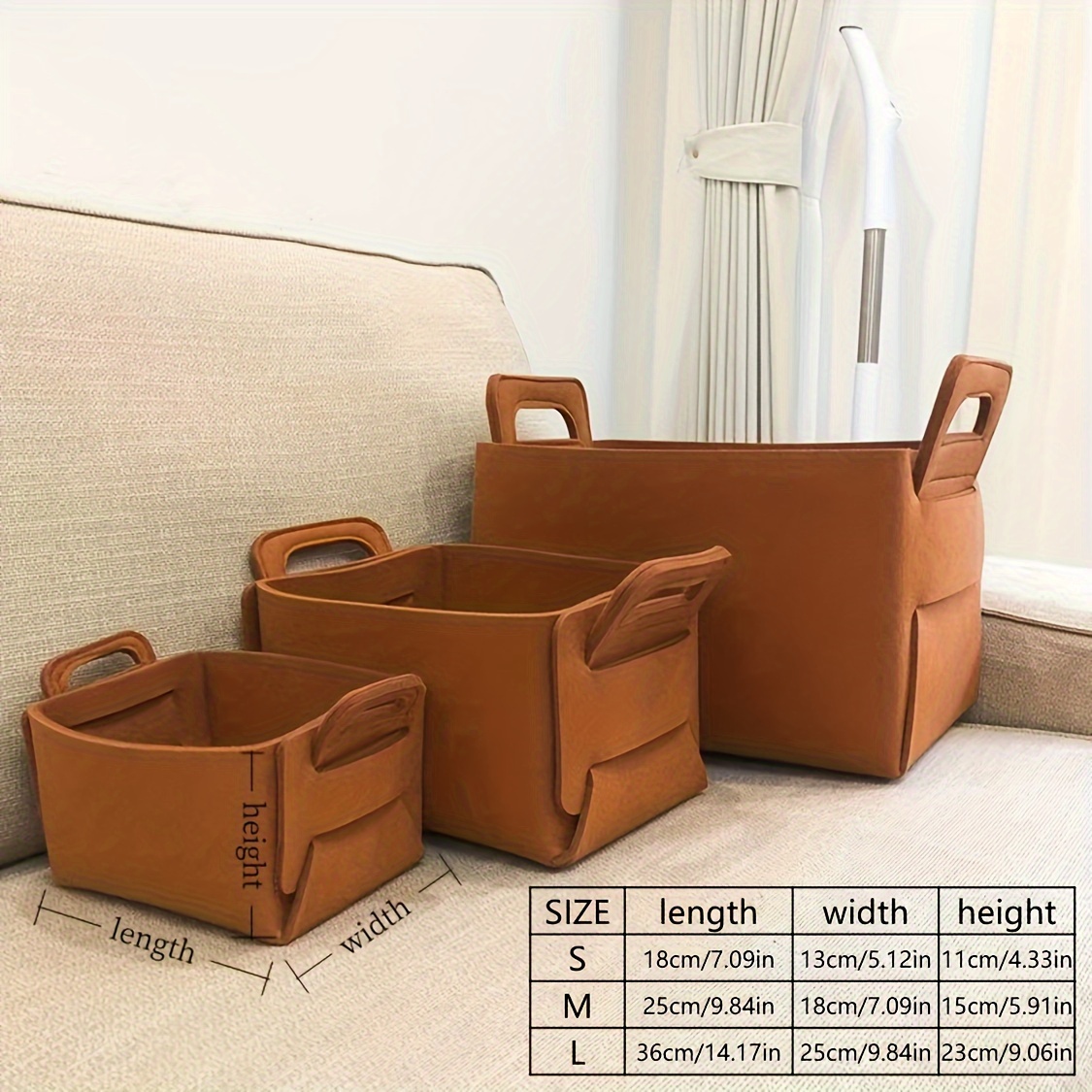 Felt Bag Foldable And Washable Storage Bag Car Trunk - Temu