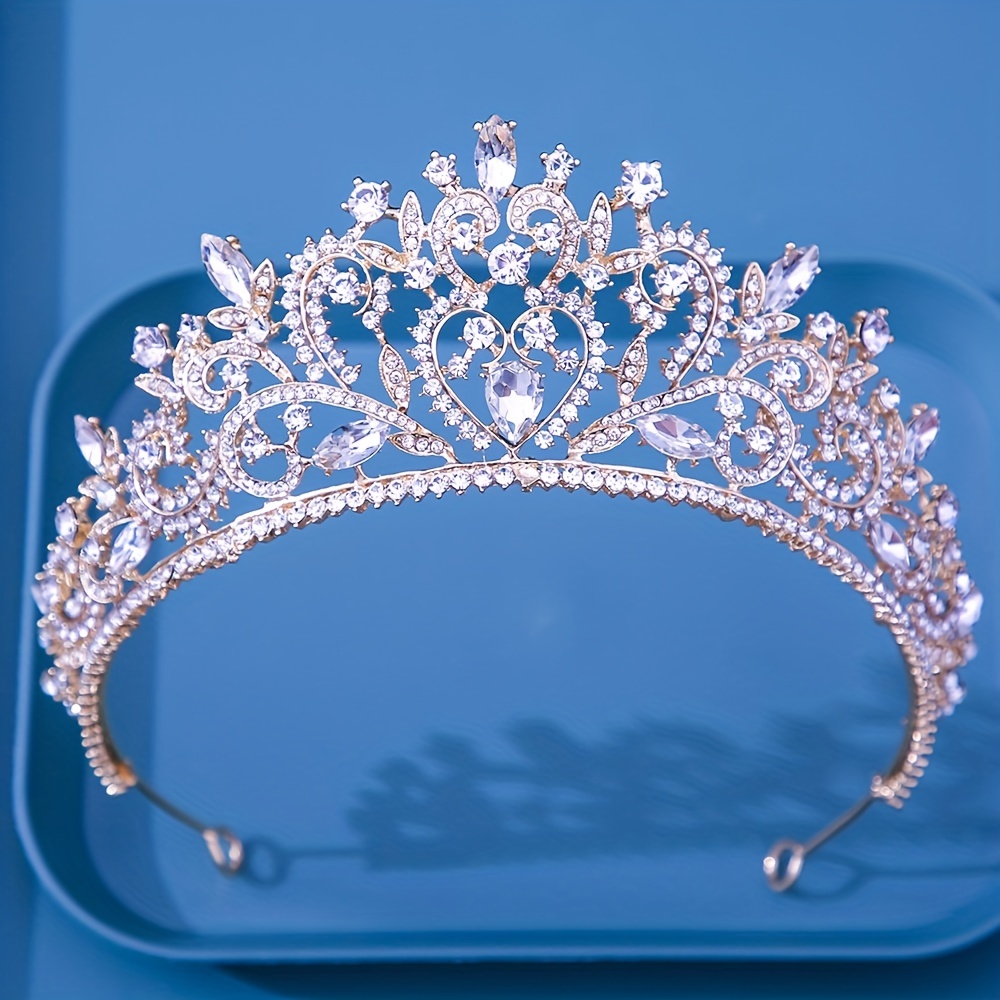 Barocco Viola Cristallo Bellezza Principessa Corona Tiaras - Temu