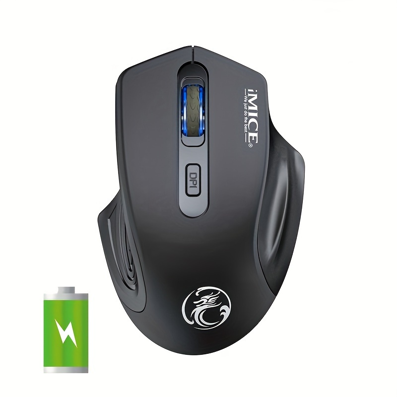 Wireless Bt Mouse Gamer Ricaricabile Gaming Mouse Silenzioso - Temu Italy
