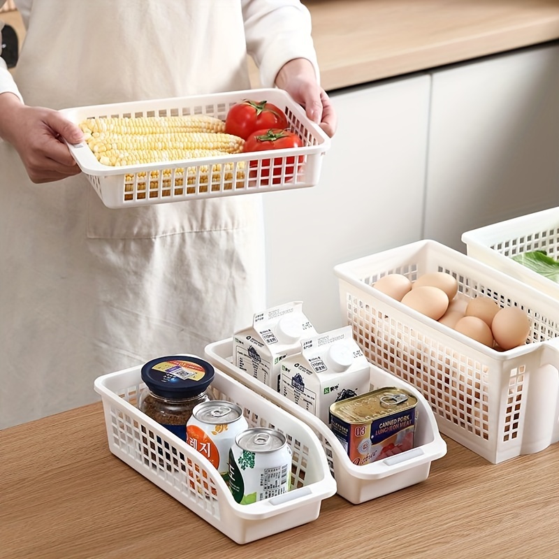 Small Plastic Storage Basket Bathroom Shelf Baskets Kitchen Organizing  Pantry Storage Bins - China Basket and Plastic Basket price