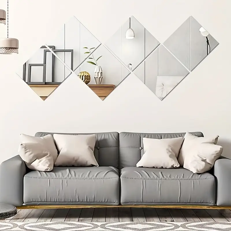 Acrylic Flexible Mirror Sheets Mirror Tiles Self Adhesive - Temu