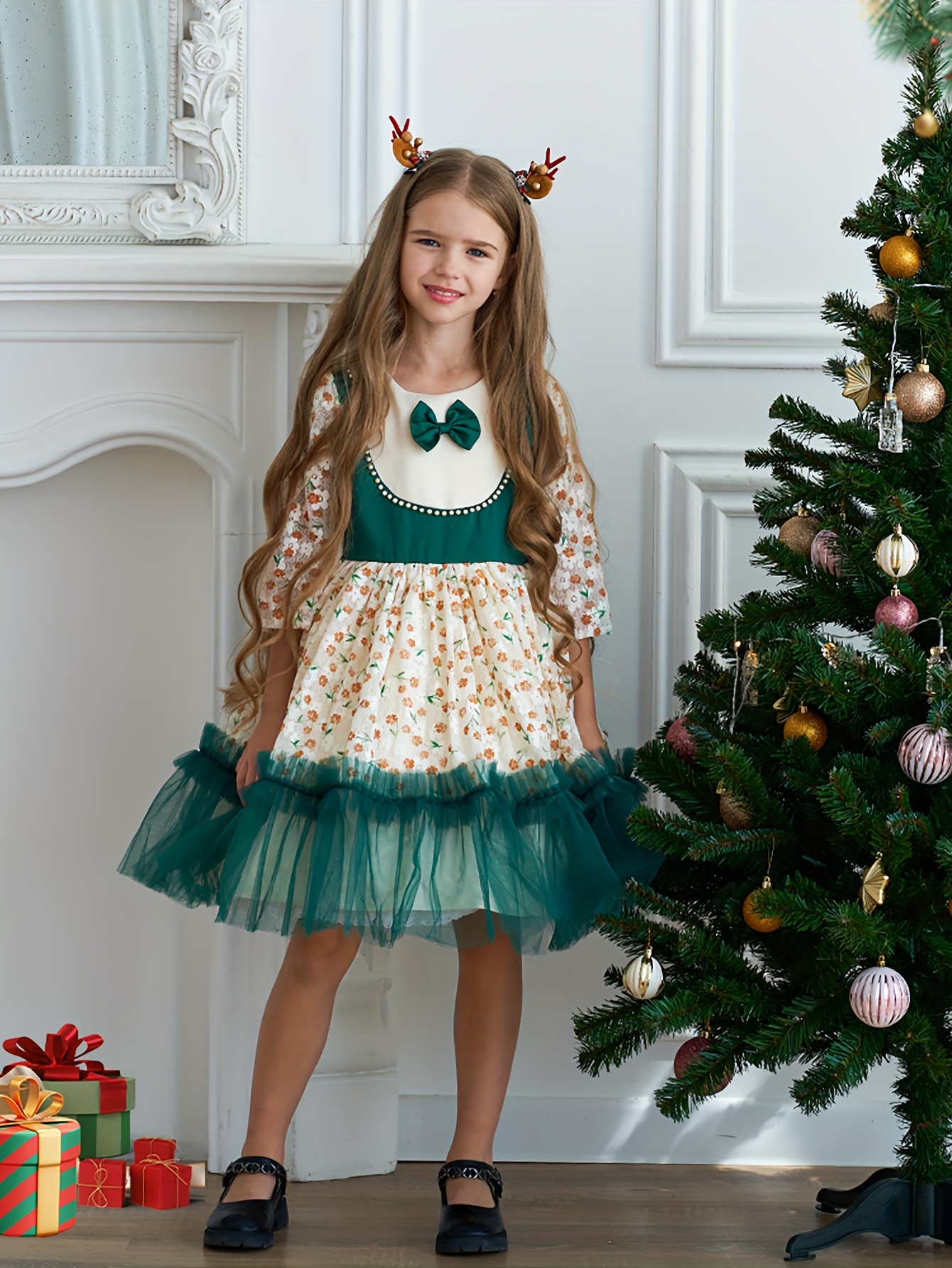 Wlabe💘 Bébé Fille Été Robe,Robe De Noël Bébé Fille Robe pour Anniversaire  Robe Ceremonie Fille Noeud Papillon sans Manches Robe Enfant Fruit  Princesse Robes (1-2 Ans) : .fr: Mode