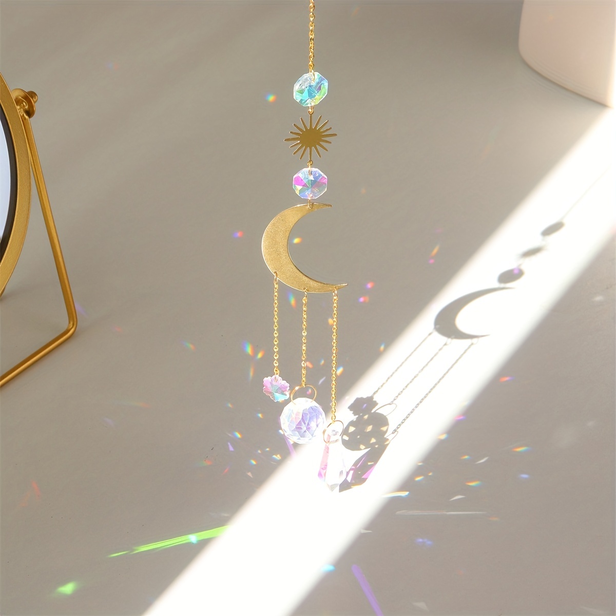 1pc/6pcs Sun Catcher En Cristal, Carillon Éolien, Pendentif En Cristal Pour  La Décoration De Mariage, Fête À La Maison, Accrochage De Voiture, Ornement  Suspendu, Suncatcher, Accessoires Photo, Décoration Extérieure - Temu  Belgium