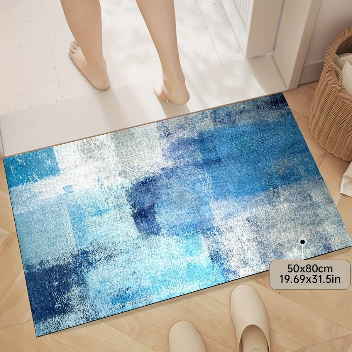 Super Absorbent Floor Mat For Bathroom Non Slip Diatomaceous - Temu