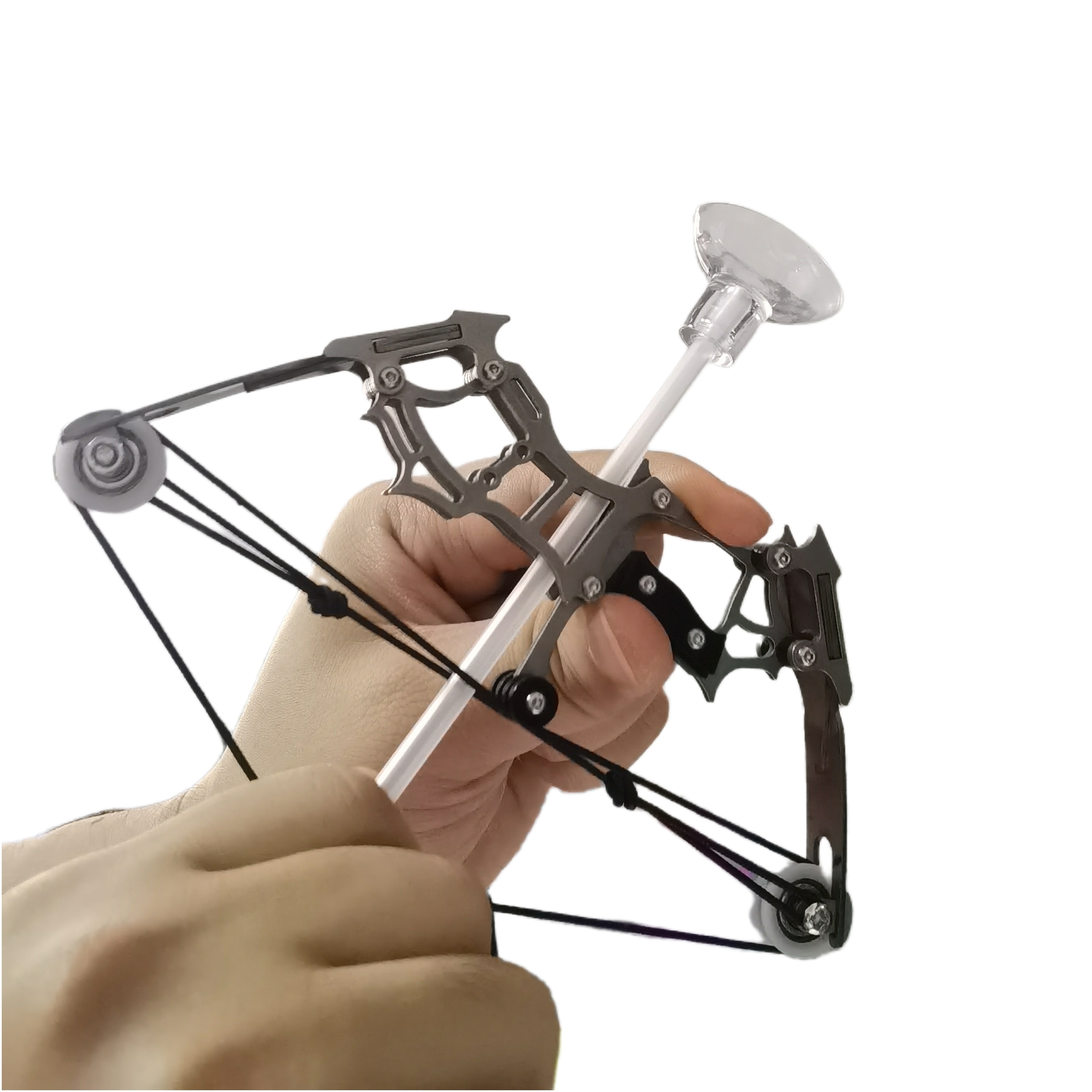 mini composite bow archery set stainless steel mini bow for outdoor activities competitive events and entertainment