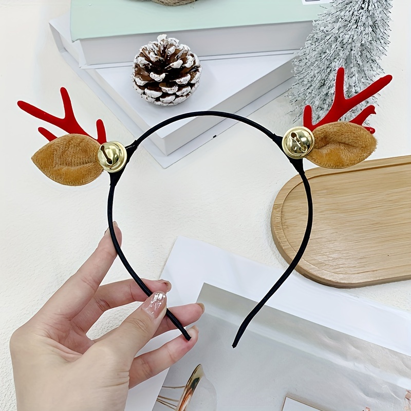 1pc Cerchietto Di Natale Con Le Corna Di Renna Accessori Per