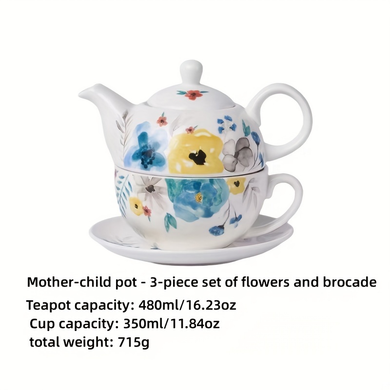 Coffee Pot Set British Style Ceramic Teapot Set Tea Party - Temu