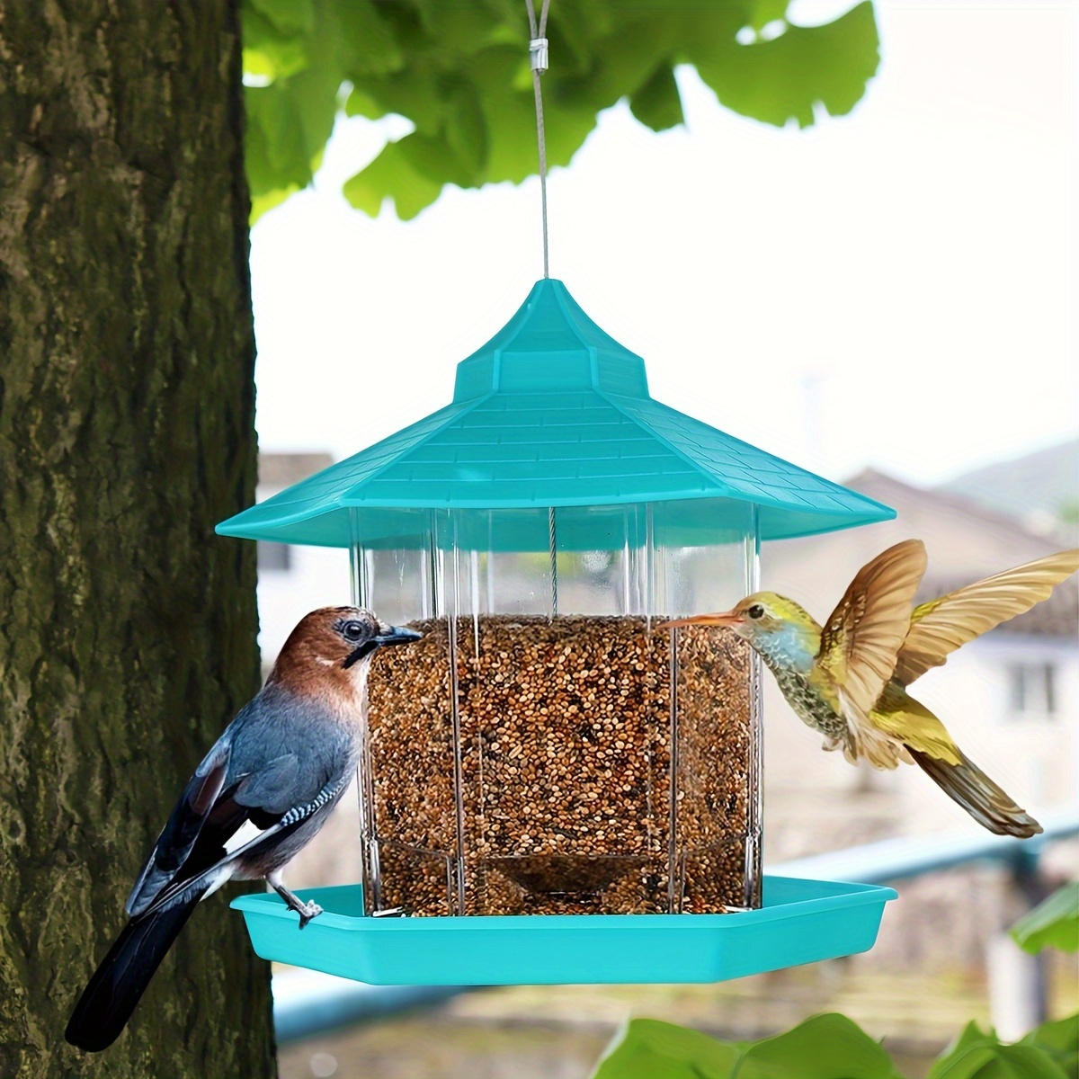 Mangeoire à oiseaux pour balcon