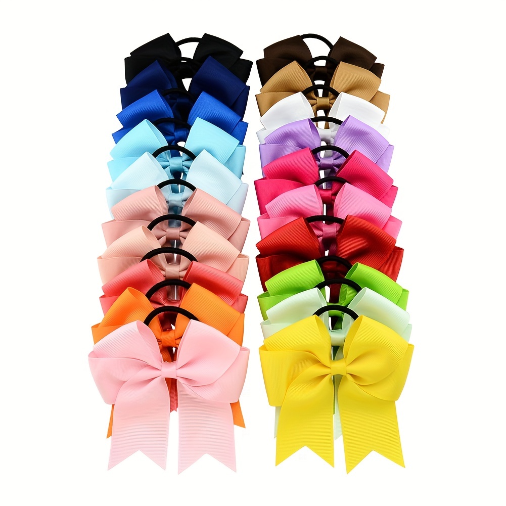 Grosgrain Ribbon Fish Tail Bow Children's Hair Accessories - Temu