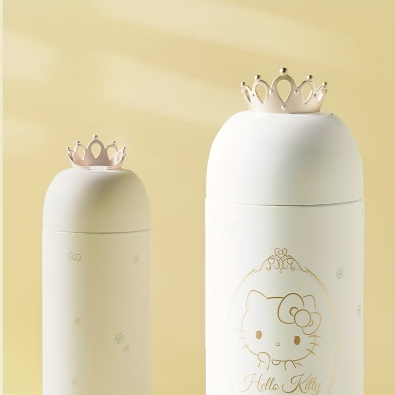 SANRIO Hello Kitty Thermos One Push Stainless Mug Bottle White 350ml//  Steel 