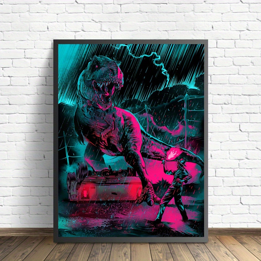 Poster Japanese Pictures Monster Dinosaur Poster Wall Art - Temu