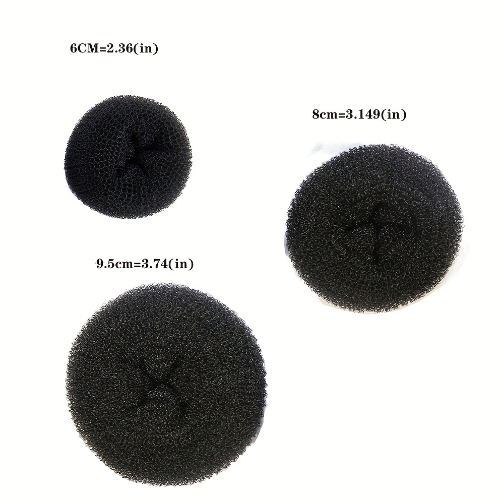3pcs Bun Maker Hair Ornaments Easy Bun Hair Tool