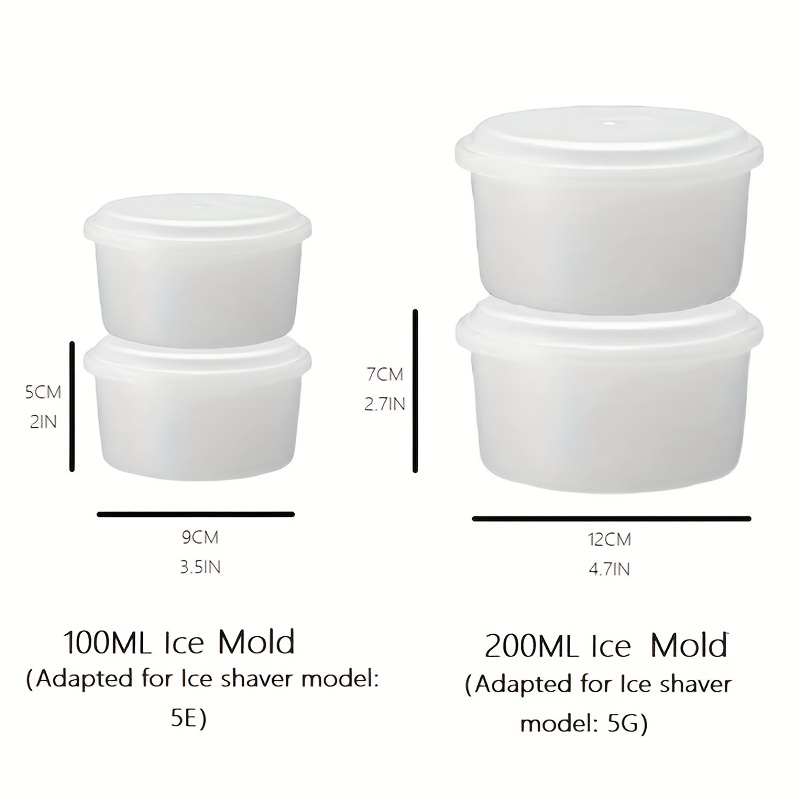 Round Ice Mold  1-800-Shaved-Ice