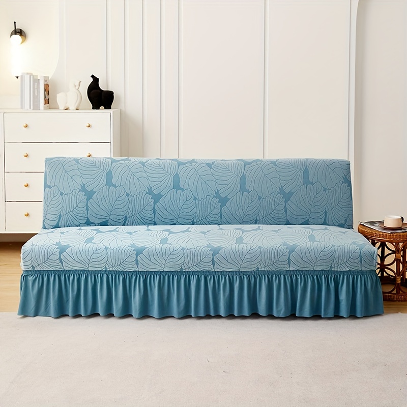 Funda elástica para sofá cama sin brazos, lavable, funda estampada sin  brazos, protector de muebles todo incluido para sala de estar, fundas de  sofá