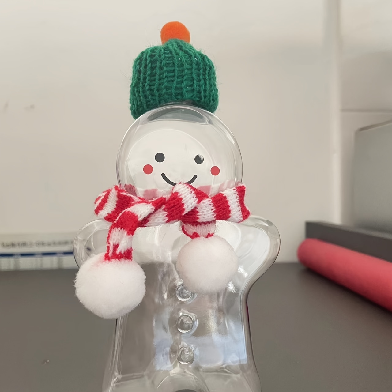 Christmas Princess Glass Water Bottle