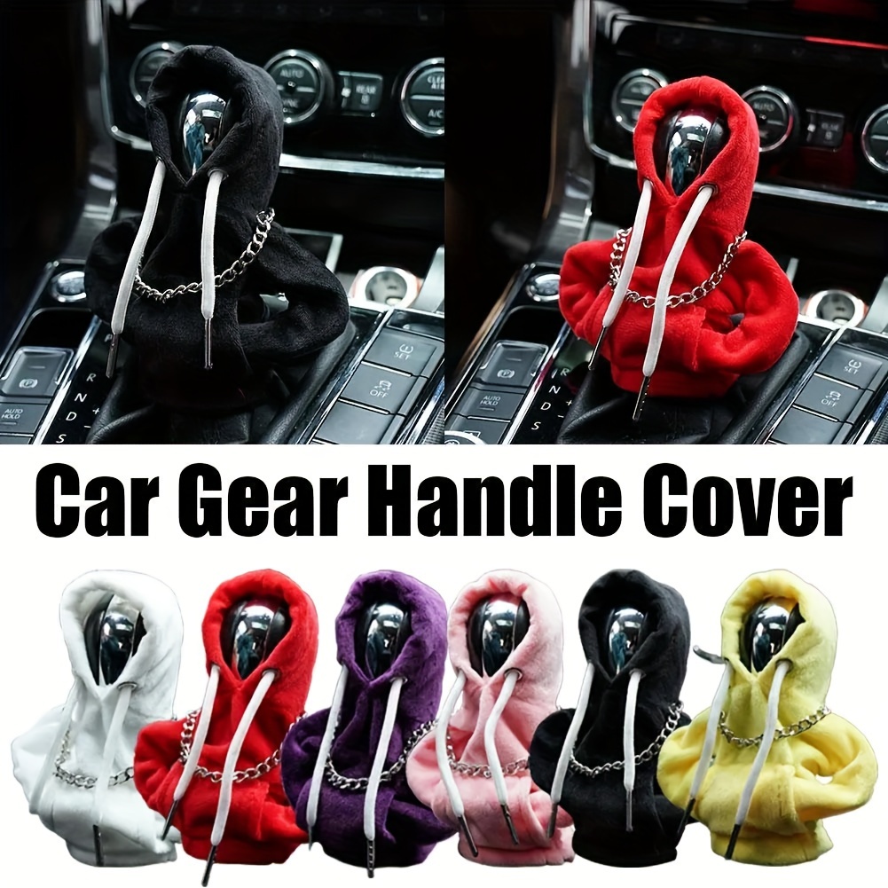 Jl0904A Car Gear Shift Knob Cover Gear Handle Knob Hoodie Cover Manual or  Automatic Universal Car Shift Lever - China Car Gear Shift Knob Hoodie and  Hoodie Car Gear Shift Cover price