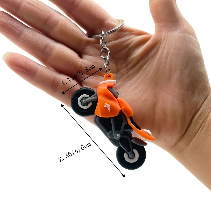 Fashion Personality Motorcycle Key Ring Pendant Tt Key Ring