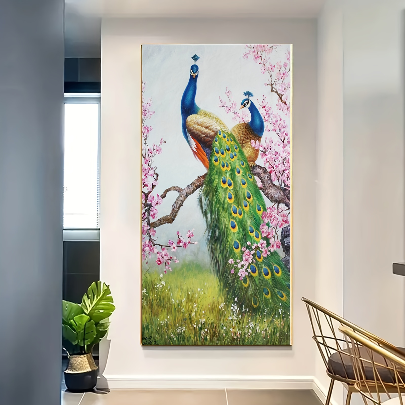 1pc Peacock Diamond Painting