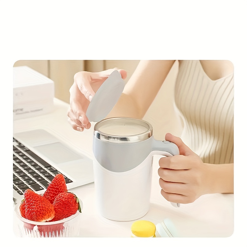 Lazy Smart Mixer Stainless Steel New Mark Cup Magnetic Rotating Blender  Auto Stirring Cup Coffee Milk Mixing Cup Warmer Bottle