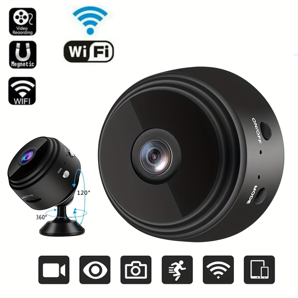 Mini Camera Wifi Video Recorder Ip Cam 360 Dvr Night Vision Smart Home  1080p Hd Hot Link Remote Camera Surveillance Recorder