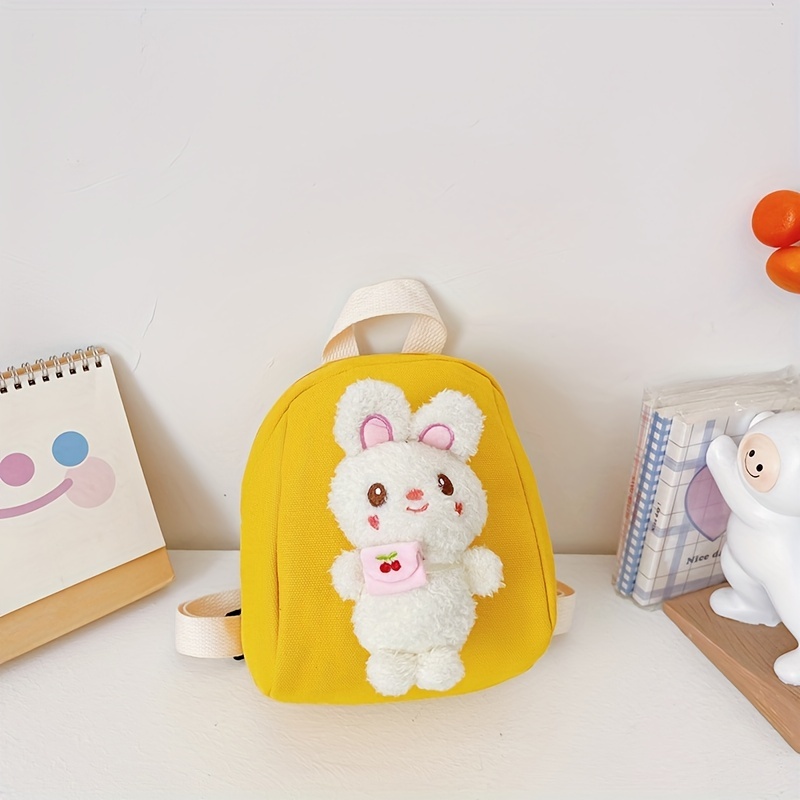 Kids Rabbit Plush Mini Backpack School Bag