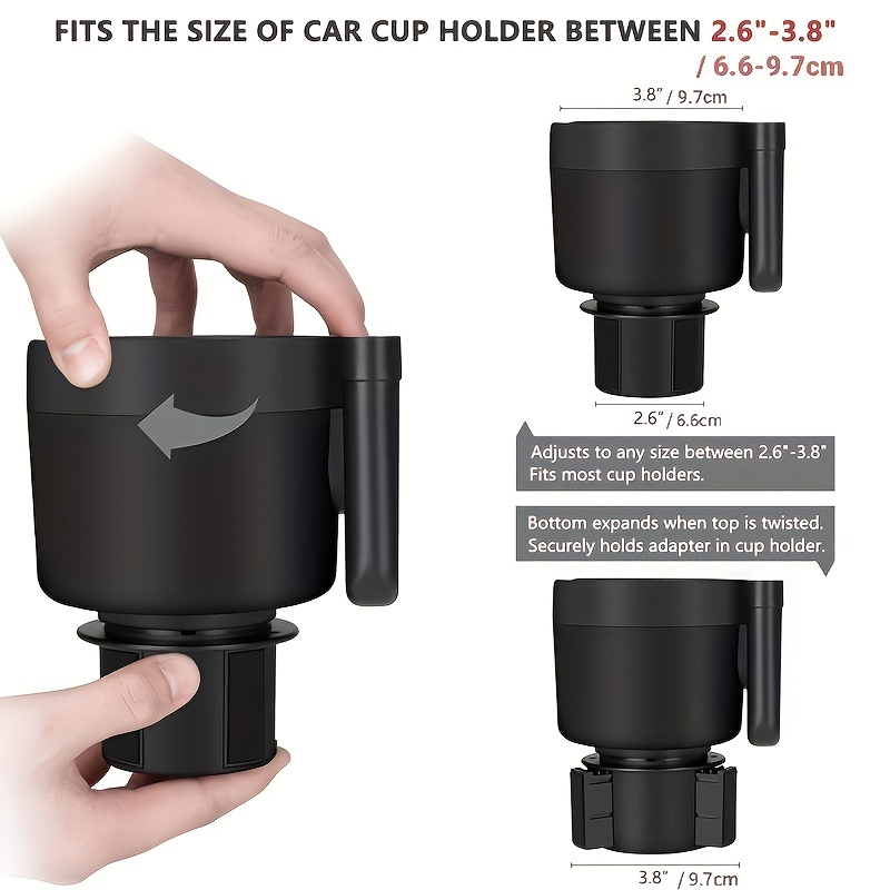 Car Cup Holder Expander Adapter (einstellbar) Handyhalter - Temu Switzerland