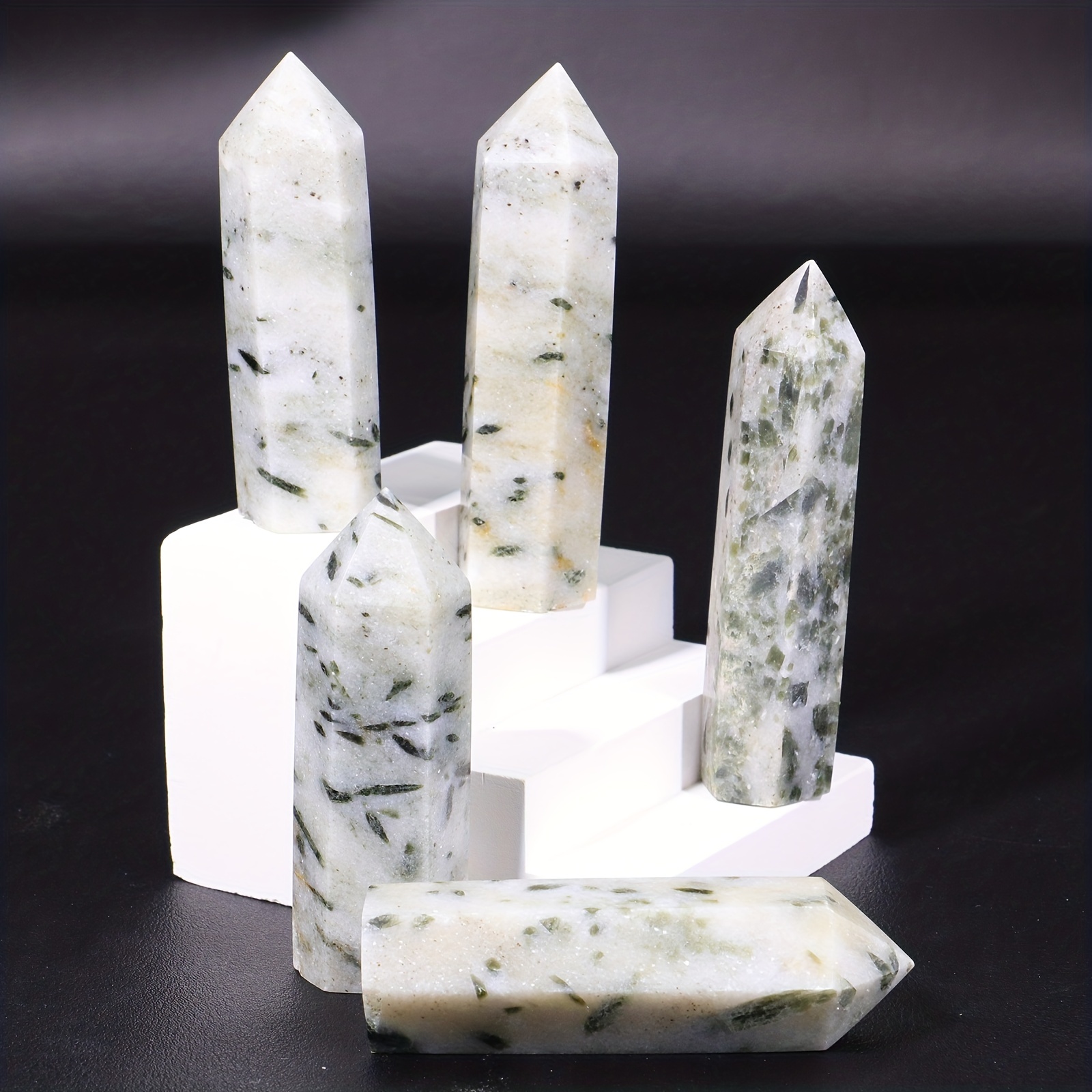 Crystal Tower Phoenix Stone Hexagonal Prism Rough Stone Crystal Point