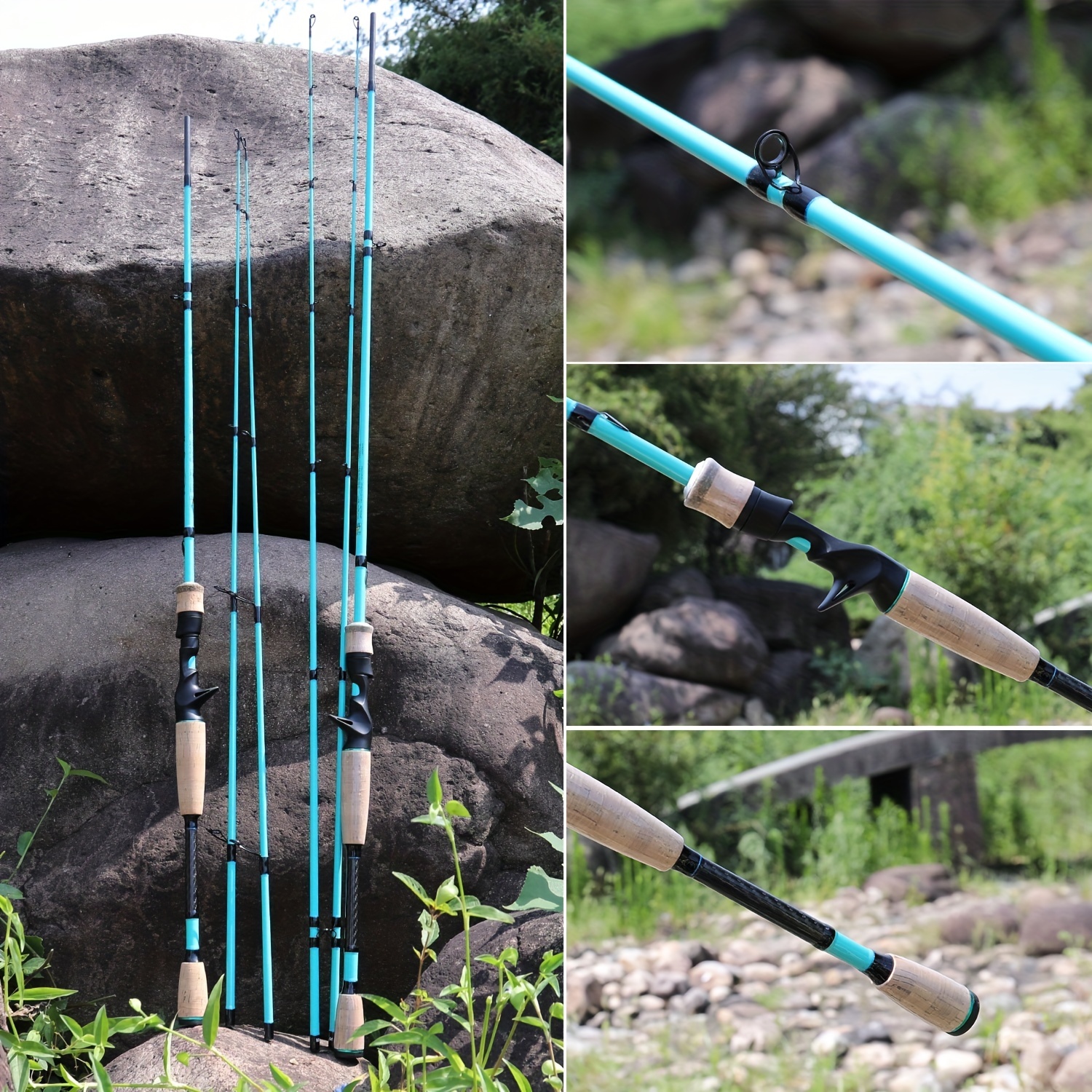 TBMAQ Mini UL Adjustable Shrinkage Road Sub Pole Carbon Short Joint Horse  Mouth Pole Freshwater Small Fish Fishing Rod, Rods -  Canada