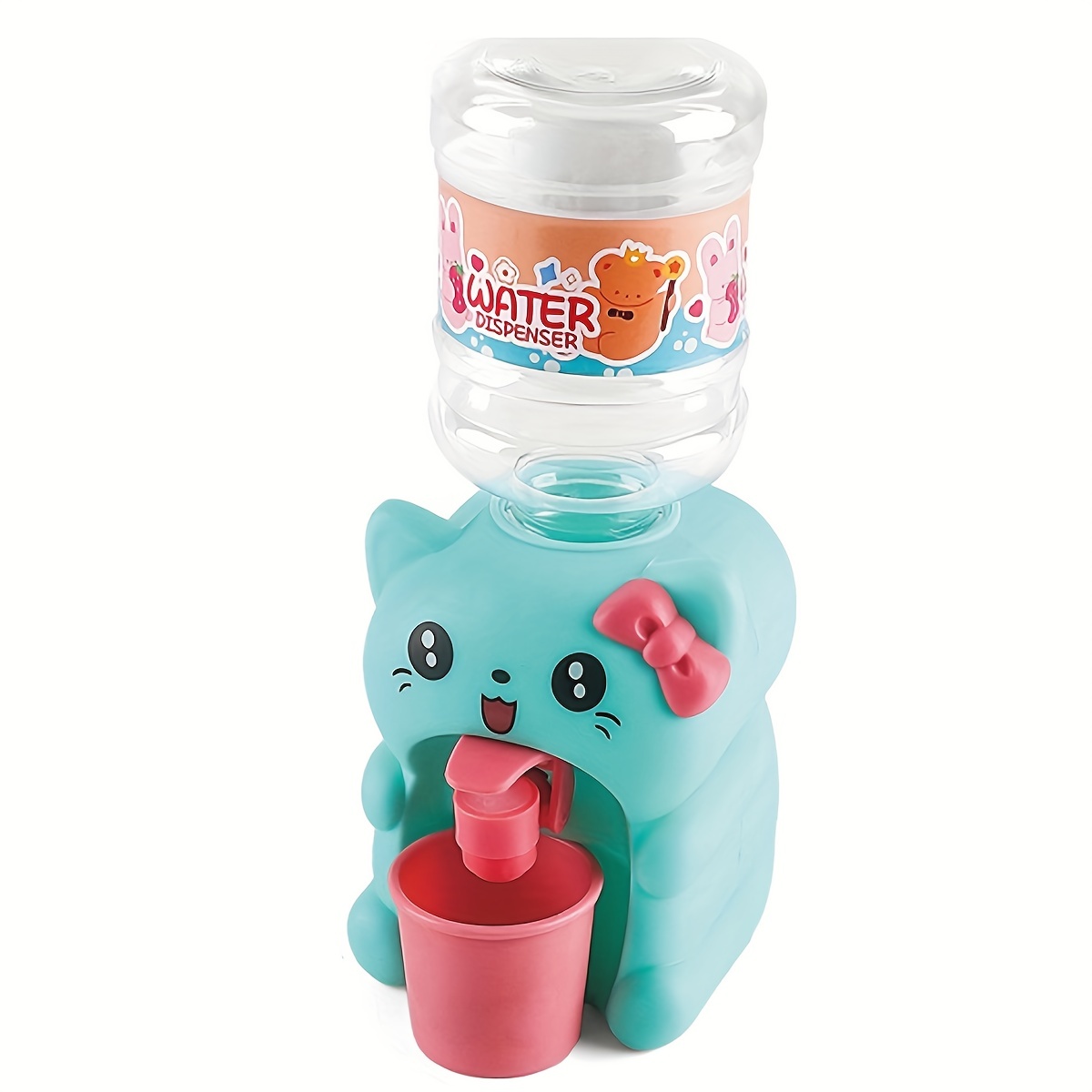 Mini Water Dispenser Cartoon Drink Water Dispenser Toy Bear - Temu