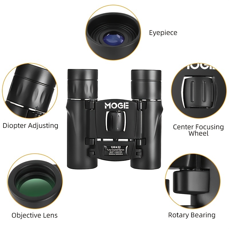 100x22 HD Telescope 30000m Phone Binoculars High Magnification BAK4 Micro Night Vision Telescope For Camping Super Foot Bowl Spectators Goods