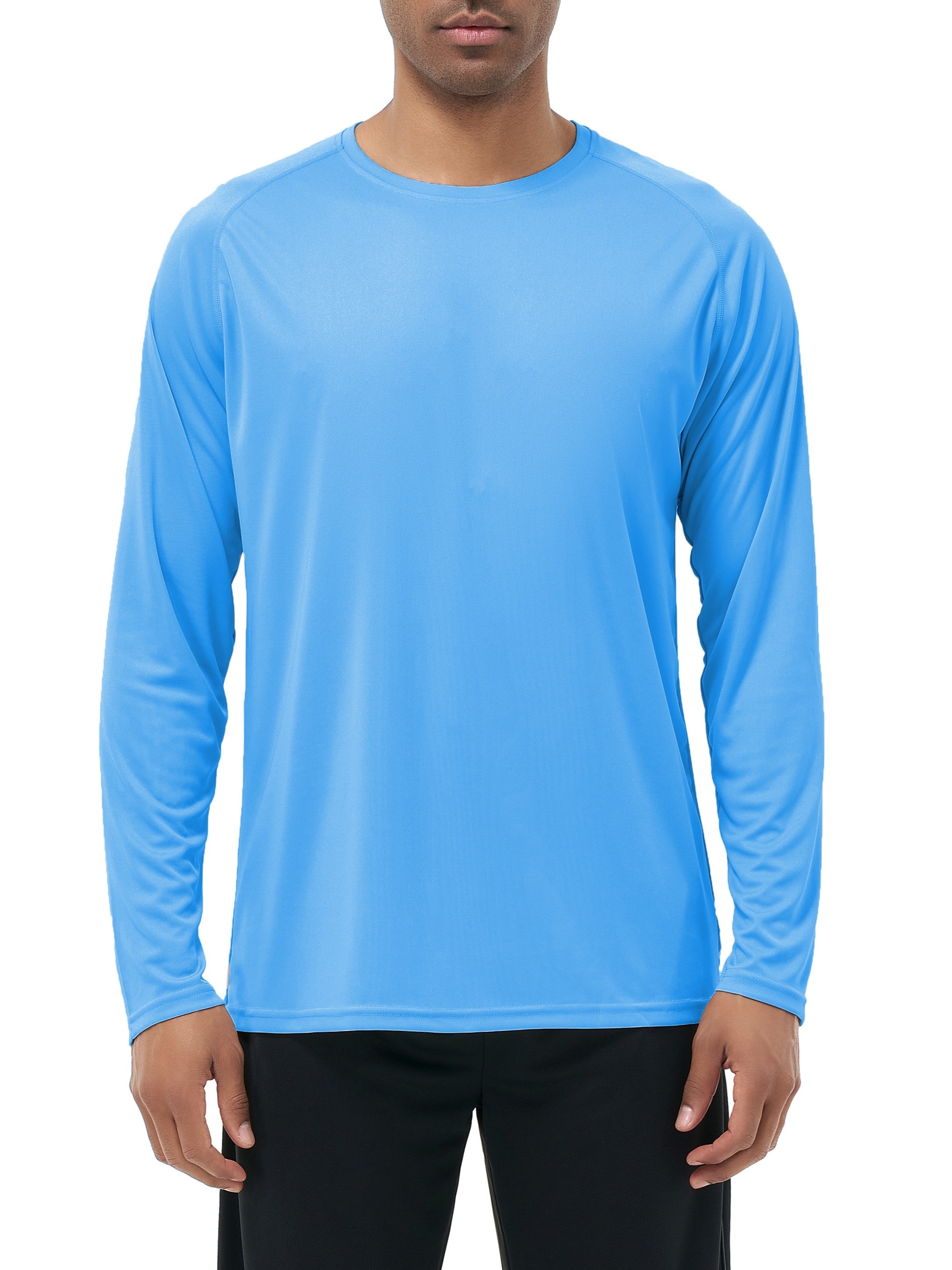 Plain V Neck Sun Protection T shirt Long Sleeve Loose Fit - Temu Philippines