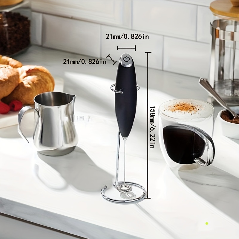 Battery free Electric Milk Frother For Perfectly Frothed - Temu