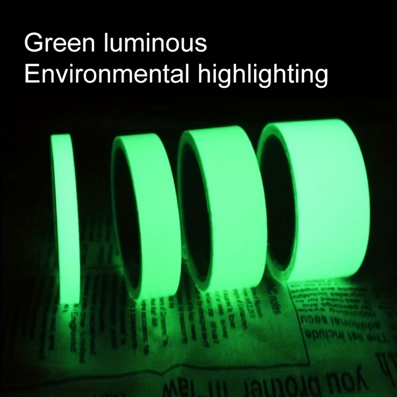 Luminous Tape 3 Meters Self adhesive Glow Emergency Logo In - Temu