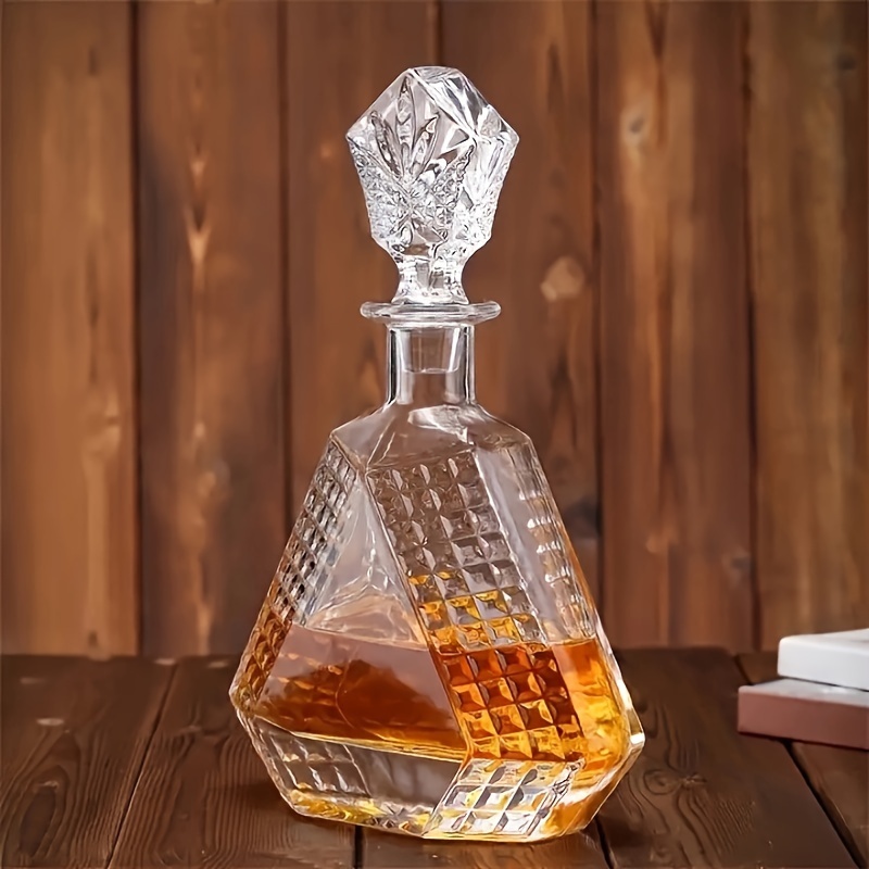 Diamond Whiskey Crystal Decanter