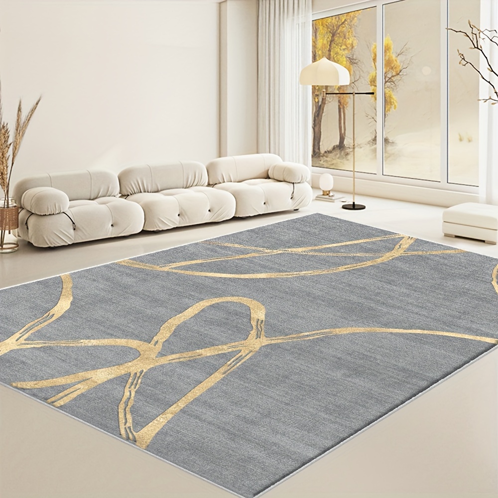 1pc Alfombra Tiras Simple Europea Moderna Alfombra Pasillo - Temu