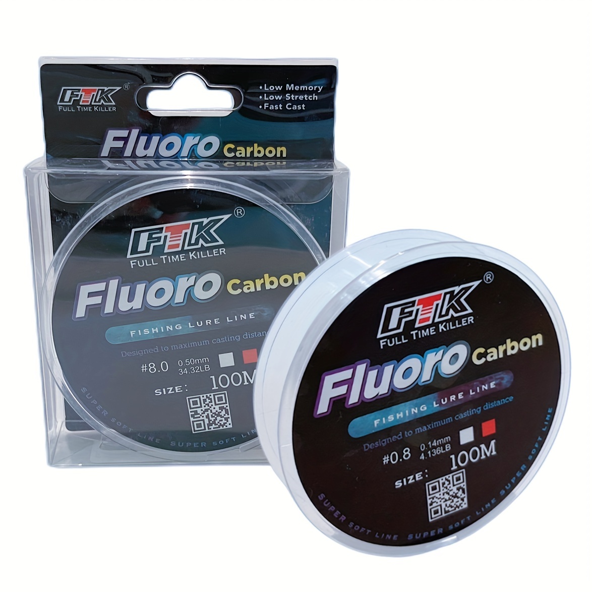 Strong And Durable Fluorocarbon Fishing Line Nylon Carbon - Temu Poland